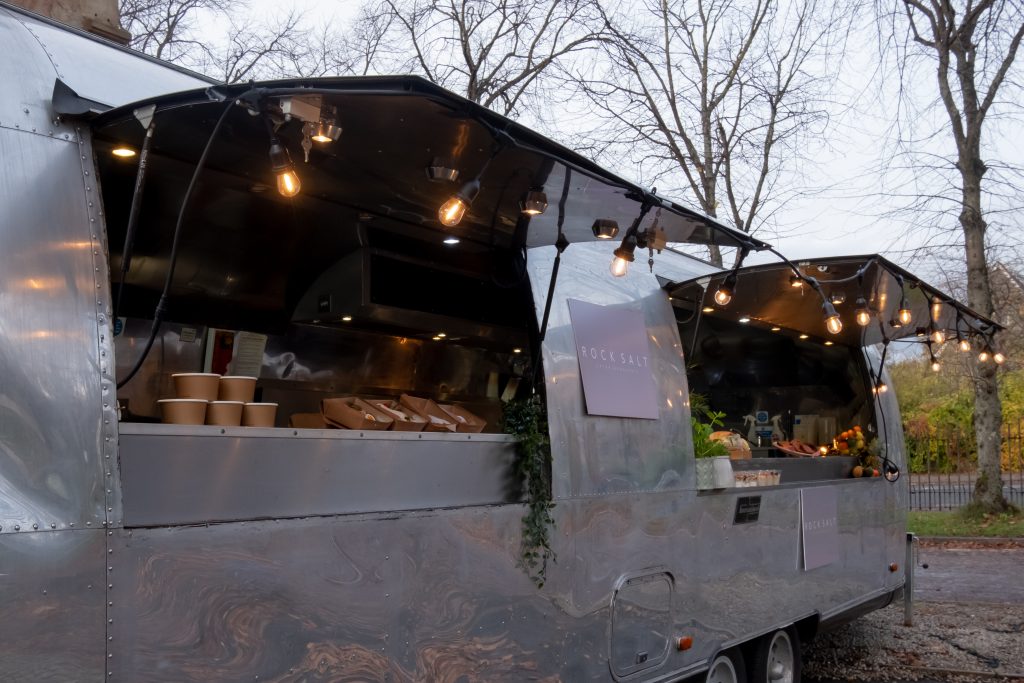 Location catering service table
